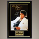 Michael Jackson - Hand-Signed Thriller Poster By Michael Jackson In A Custom Frame