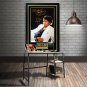 Michael Jackson - Hand-Signed Thriller Poster By Michael Jackson In A Custom Frame