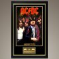 Ac/Dc- Limited Edition Hand-Signed Poster by Band Members Custom Frame
