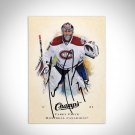 Montreal Canadiens- Carey Price Hand-Signed Upper Deck 2008-09 Champ's Hockey Card