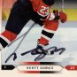 New Jersey Devils- Scott Gomez Hand-Signed Vintage 2005 Upper Deck Hockey Card