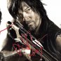 Walking Dead- Daryl & Rick Hand-Signed Photo by Andrew Lincoln & Norman Reedus Custom Frame