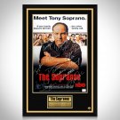The Sopranos- Cast Hand-Signed Television Release Poster Custom Frame
