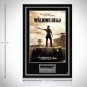Walking Dead Rick Pointing Gun Hand-Signed Season 3 Release Poster by 11 Cast Members Custom Frame