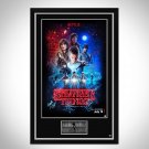 Stranger Things Cast Hand Signed Poster Custom Frame