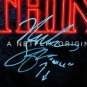 Stranger Things Cast Hand Signed Poster Custom Frame
