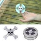 Skull Lightning Bolt Spinner