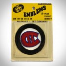 Montreal Canadiens Vintage Sealed Embroidered Hockey Puck Patch
