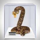 Diamondback Rattlesnake - Taxidermy 37""L Western Diamondback Rattlesnake Custom Museum Display