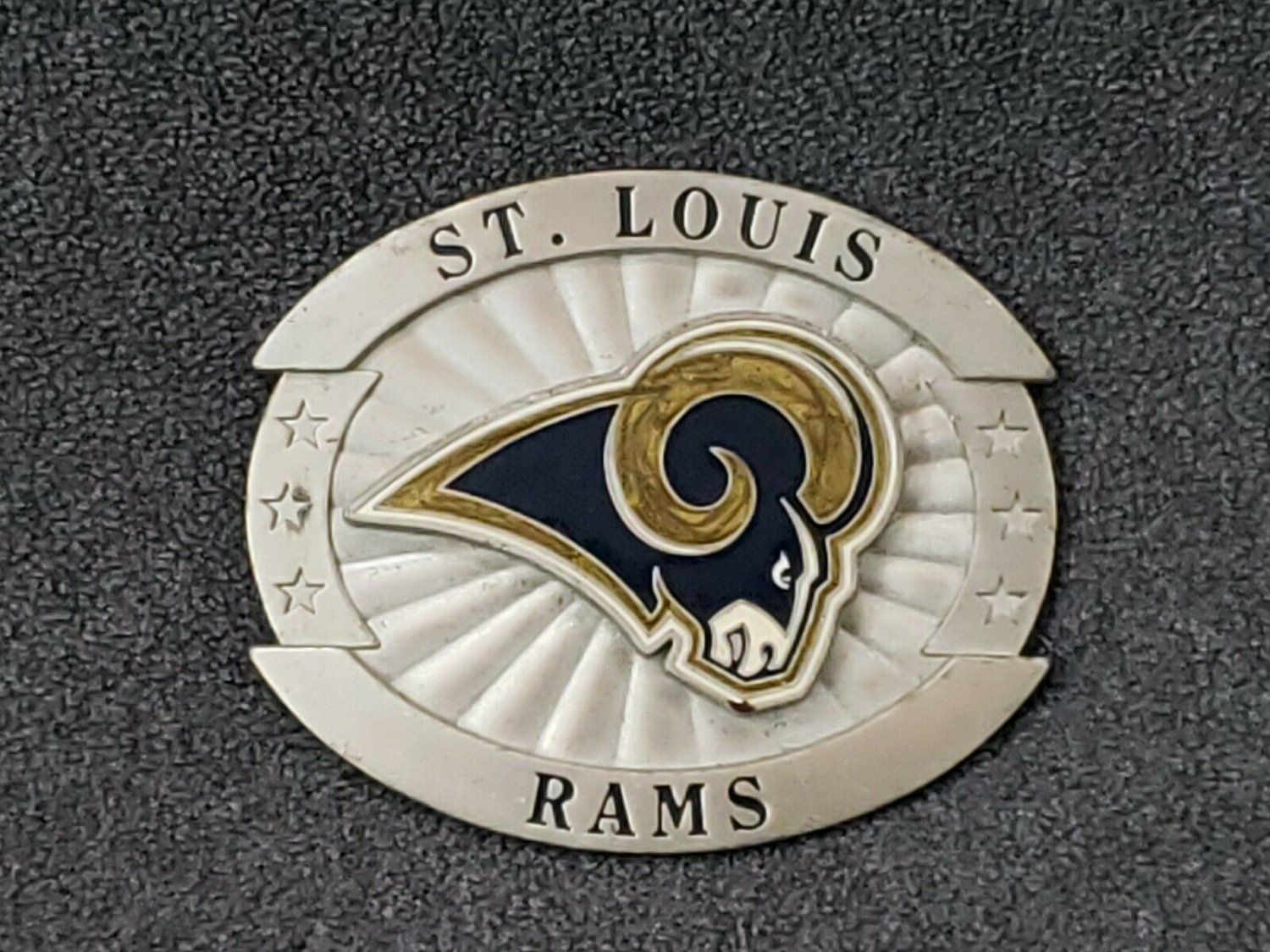 St. Louis Rams nFL footbal Belt Buckle Large Official