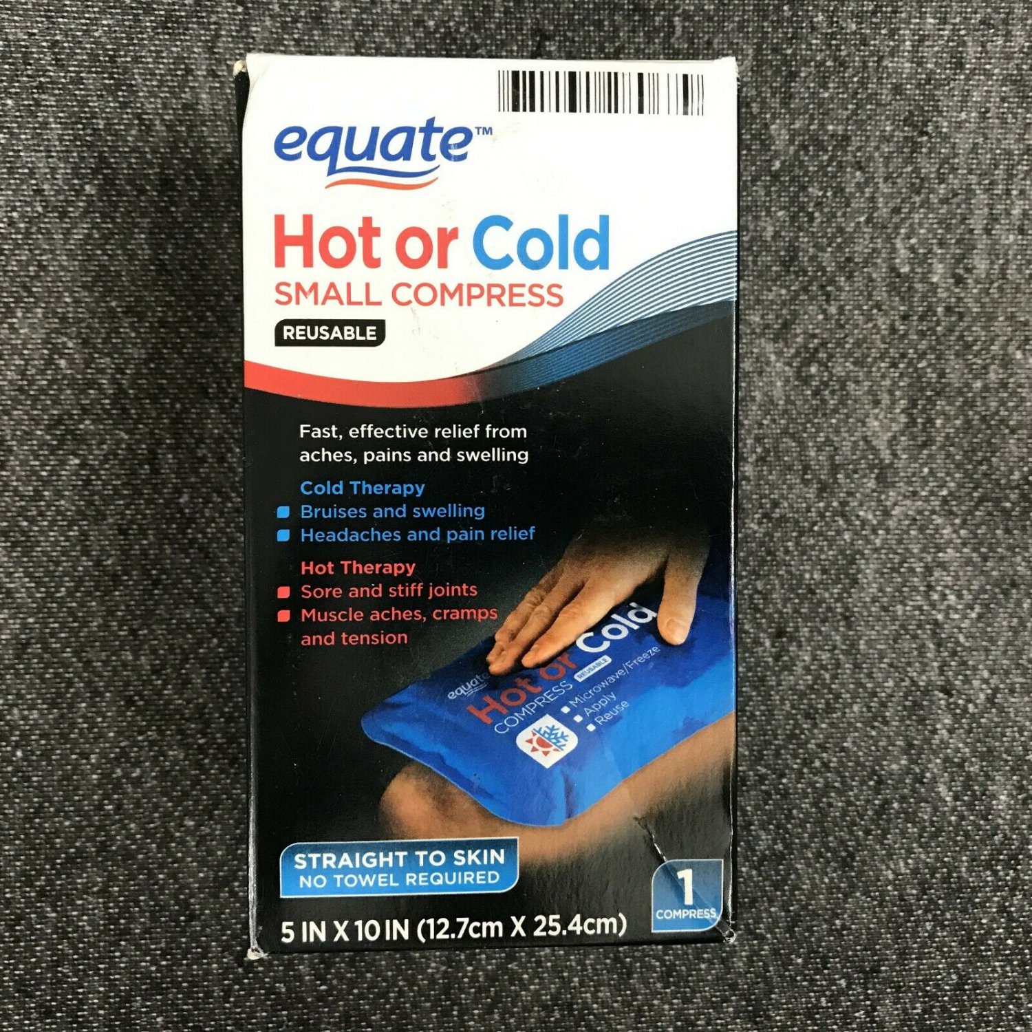 EQUATE HOT OR COLD SMALL COMPRESS - CUTS & ABRASIONS..+