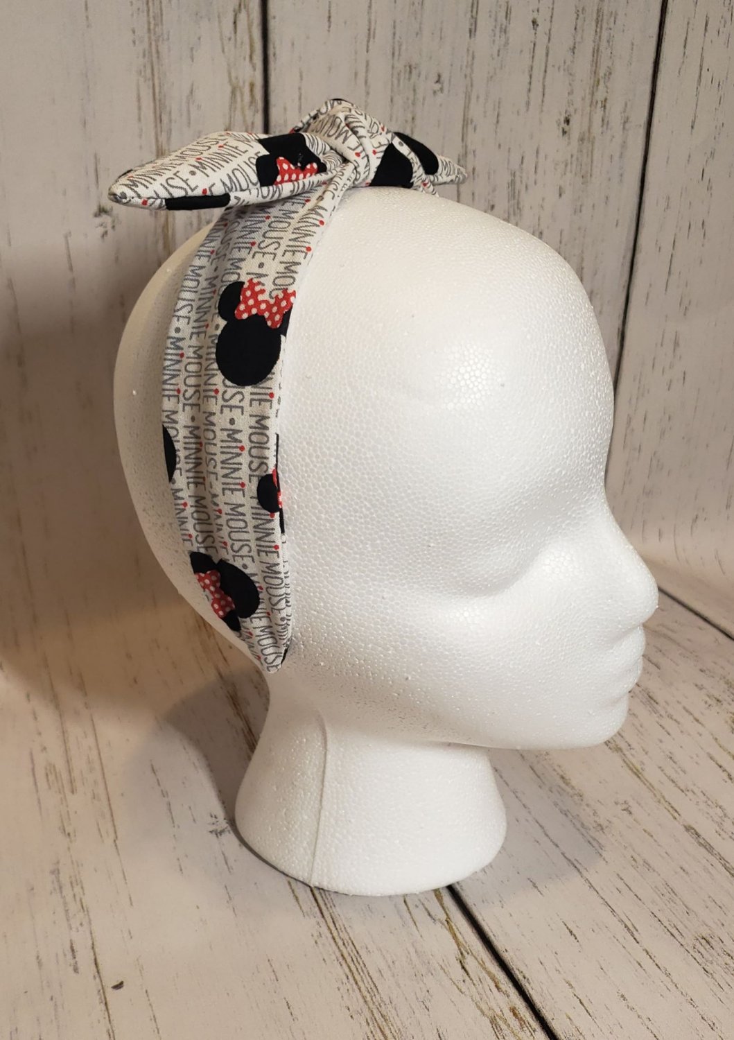 Minnie Mouse Topknot Headband