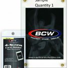 BCW Pro 4-Screwdown Trading Card Holder - Non Recessed Ultra Clear
