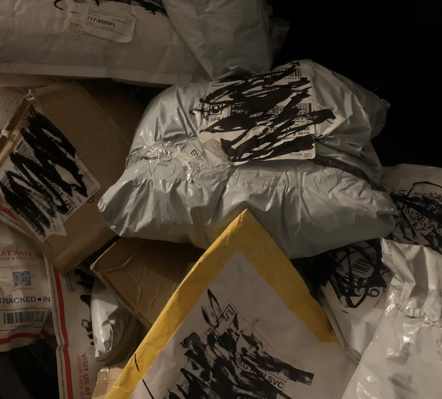 10 Packages from Amazon, Target, DHL, USPS, UPS