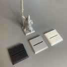 Pack of 50 Square 25mm Slot Wargaming Plastic Bases Warhammer Wargames