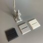 Pack of 50 Square 25mm Slot Wargaming Plastic Bases Warhammer Wargames