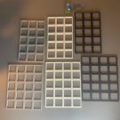 Pack of Movement trays for Warhammer Wargames, converts from 20mm to 25mm Bases