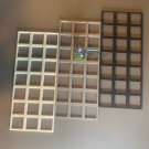 Pack of Movement trays for Warhammer Wargames, converts from 20mm to 25mm Bases