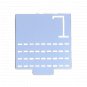 Post It Sticker Holder and Journal Templates Stencil Planners for Tracing
