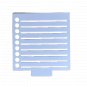 Post It Sticker Holder and Journal Templates Stencil Planners for Tracing