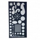 Stencil for Planners and Journals 100mm x 200mm Tracing Template
