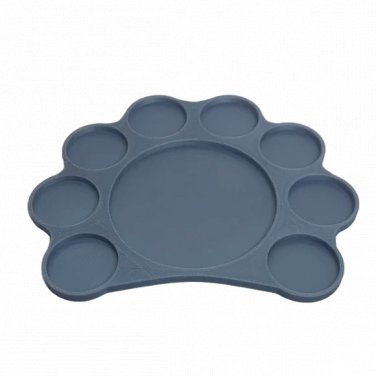 Cloud Movement Tray 25mm x8 plus 65mm x1 Paw Shape W40k, AoS, Bolt Action