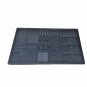 Dry Brush Texture palette for miniature painting with Paint Wells for mixing