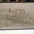 Original Pencil Hand Drawing Tractor and Spreader in Field by Local WV Artist Matt Wenzel Original Pencil Hand Drawing Tractor and Spreader in Field by Local WV Artist Matt Wenzel