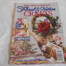 Better Homes and Gardens Floral & Nature Crafts May 1996 Issue 13 Leaf Print Draperies GR3r2