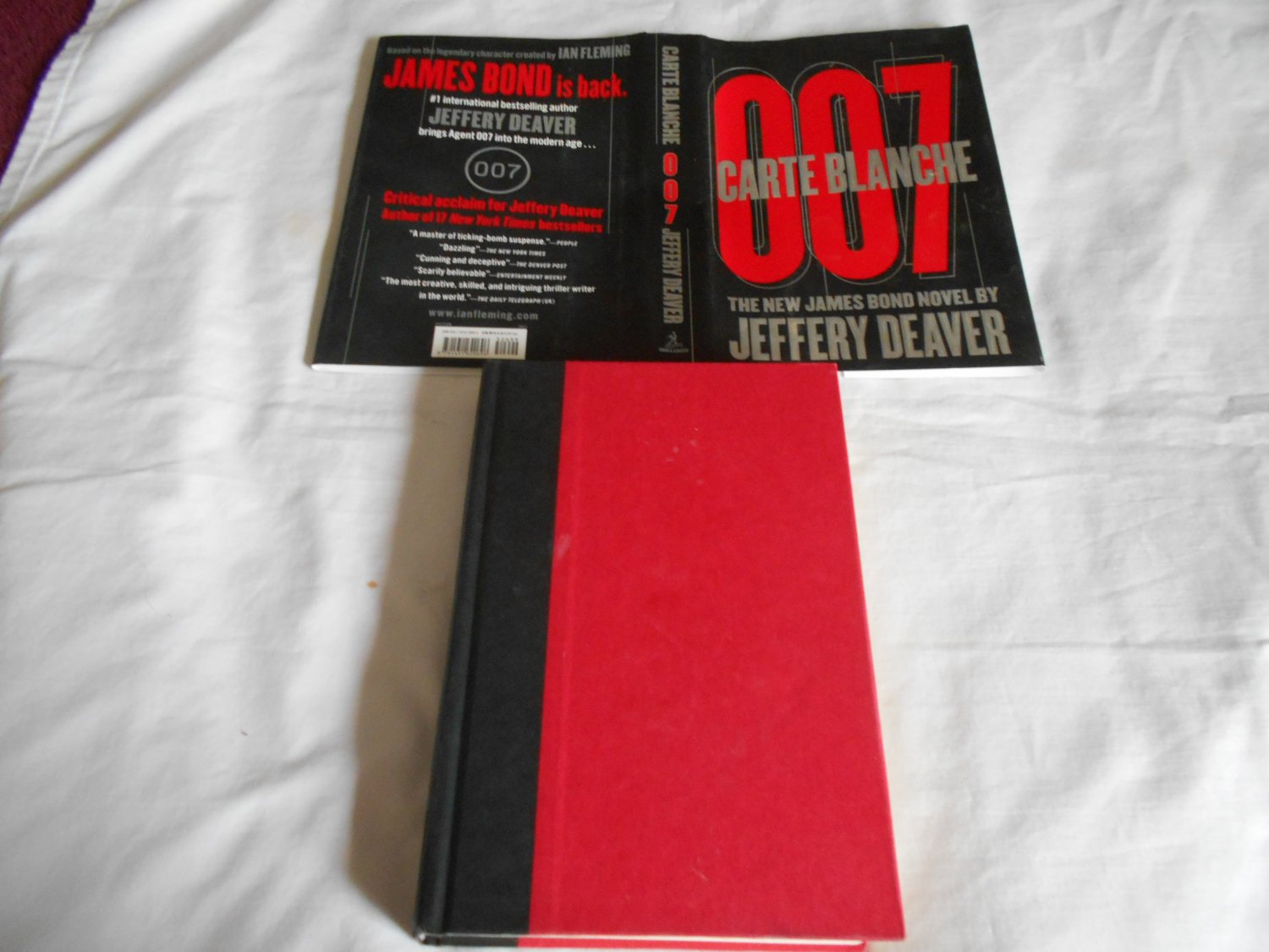 Carte Blanche by Jeffery Deaver (2011) (B15) James Bond Extended Series