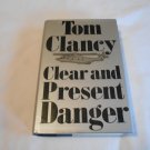 Clear and Present Danger by Tom Clancy (1989) (R31b9) Jack Ryan #5 G. P. Putnam's Sons HC Clear and Present Danger by Tom Clancy (1989) (R31b9) Jack Ryan #5 G. P. Putnam's Sons HC