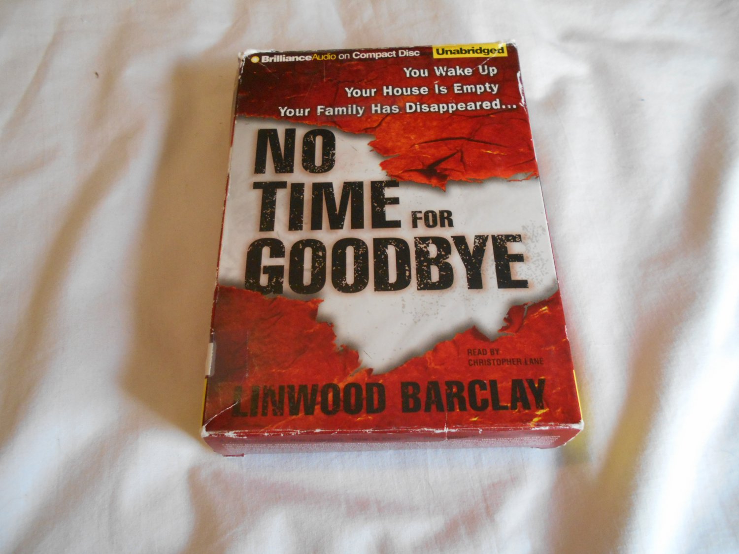 No Time for Goodbye by Linwood Barclay Christopher Lane (2007) 10 CDs, Mystery, Thriller