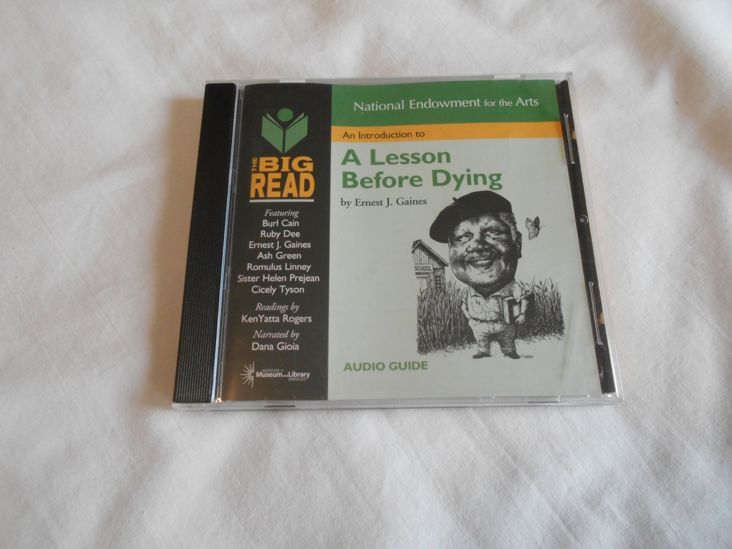 An introduction to A Lesson Before Dying Ernest J. Gaines, Dana Gioia (2007) 1 CD, The Big Read An introduction to A Lesson Before Dying Ernest J. Gaines, Dana Gioia (2007) 1 CD, The Big Read