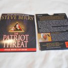 The Patriot Threat by Steve Berry (2015) Cotton Malone #10, 11 CDS, Macmillan Audio Unabridged