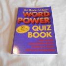 Word Power Quiz Book by Reader's Digest Association (1995) (L22b11) PB
