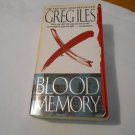 Blood Memory by Greg Iles (2005) (R2R3) Pocket Star Books PB Blood Memory by Greg Iles (2005) (R2R3) Pocket Star Books PB