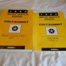 1994 Dodge Colt Summit: Engine, Chassis & Body Vol 1, Electrical Vol 2 Service Manual (1994) (B33)