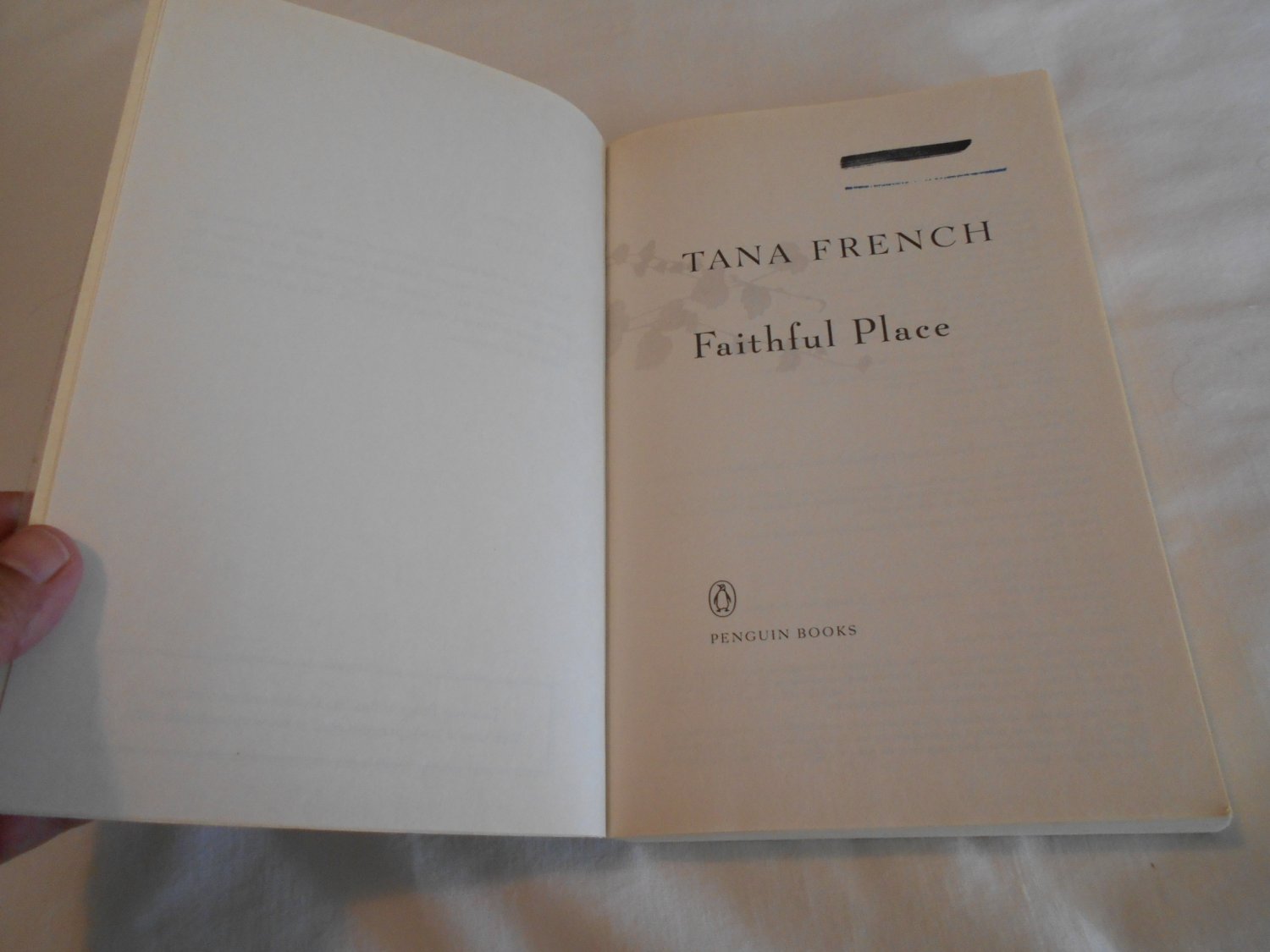 Faithful Place by Tana French (2010) (R7) Dublin Murder Squad #3 ...