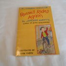 Russell Rides Again by Johanna Hurwitz (1985) (R74d1) Riverside Kids #6, Puffin Books PB