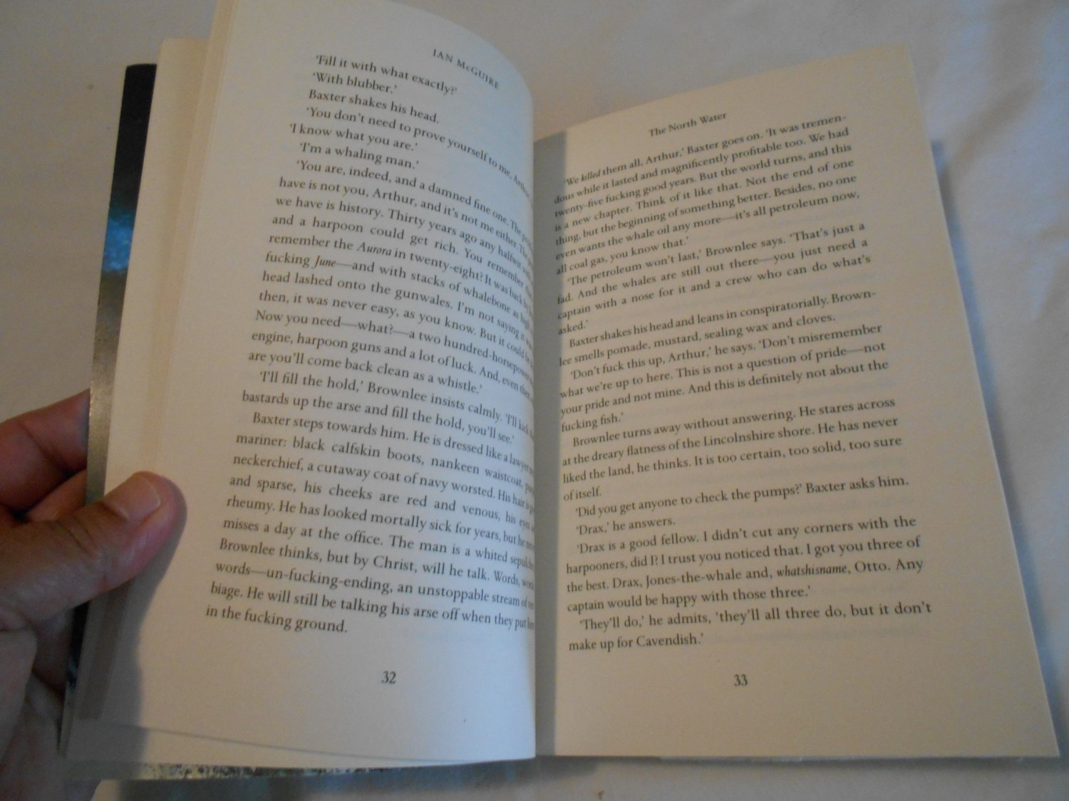 The North Water by Ian McGuire (2016) (R7) Scribner PB