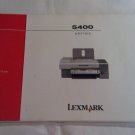 Lexmark 5400 Series User's Guide Manual (GR1r1) (2007)