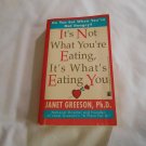 It's Not What You're Eating, Its What's Eating You by Janet Greeson (1990) (64) eating disorders