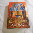 Antrax by Terry Brooks (2001) (L71a1) Voyage of the Jerle Shannara #2, Ballantine HC Antrax by Terry Brooks (2001) (L71a1) Voyage of the Jerle Shannara #2, Ballantine HC