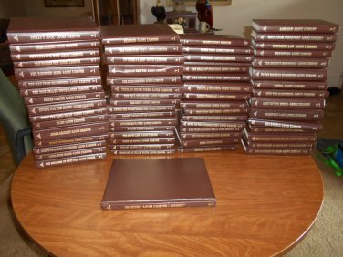Louis L'Amour Collection Set Leatherette / Leather Bound Hardcover 117 Book  Set Westerns