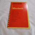 Shakespeare Macbeth Barnes & Nobel Book Notes by J. Wilson McCutchan (1968) (GR2r2) PB