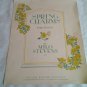 Spring Charms for Piano by Milo Stevens 35 Sheet Music (1942) (GR3r2) Oliver Ditson Co.