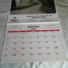 Southern States Cooperative Moorefield WV Service 1987 Calendar (GR3r2) 21" L x 12 1/2" W