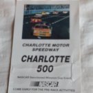1995 NASCAR Winston Cup Charlotte Motor Speedway 500 Ticket Stub (BD3)