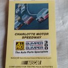 1995 NASCAR All Pro 300 Ticket Stub Mark Martin Won (BD3) Charlotte Motor Speedway