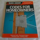 Black & Decker Codes for Homeowners by Bruce A. Barker (2010) (R41a5) Creative Publishing PB Black & Decker Codes for Homeowners by Bruce A. Barker (2010) (R41a5) Creative Publishing PB